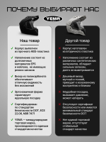 Мотошлем кроссовый черный, для питбайка, эндуро, мопеда. Товар уцененный