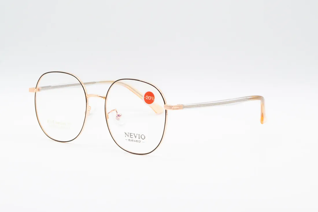 Изг.оправы Nevio H21079 Black\Gold — кадр 2