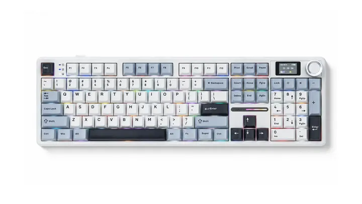 AULA F108 Pro White Blue