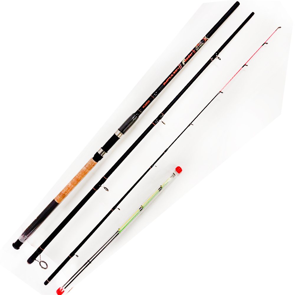 Удилище фидерное Kaida IMPULSE - II тест 60-160g 3,0м 636-300