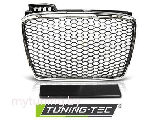 Решетка радиатора RS-TYPE CHROME для Audi A4 B7