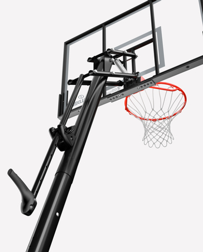 Баскетбольная стойка мобильная, акрил Spalding 54’ Gold Portable