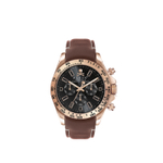 PHILIPP PLEIN Wrist Watch Quartz Movement Genuine Leather Strap 43mm Black Dial Men"s Watches