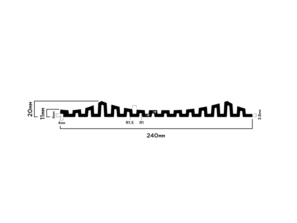 Декоративная панель LV241 NP
