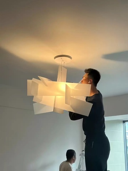 Pendant design lamp Big Bang by Foscarini (White)