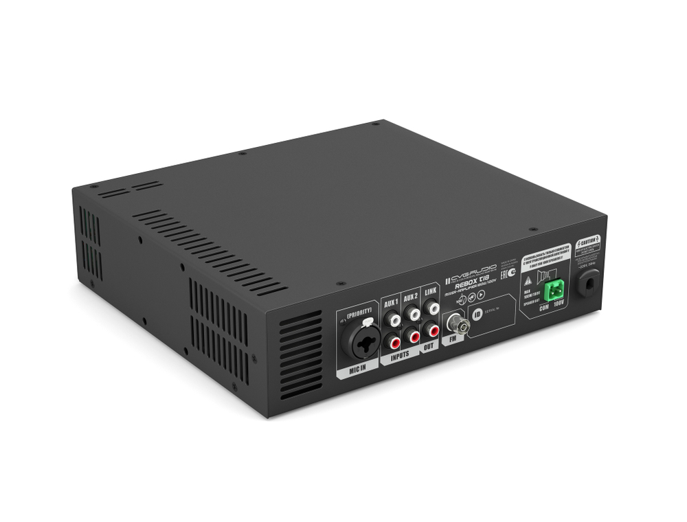 CVGAUDIO ReBox T18 миниатюрный микшер-усилитель, 180W/100V
