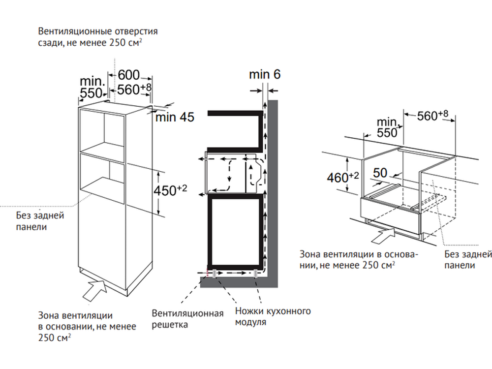 Духовой шкаф Kuppersberg KMW 694 компактный с СВЧ