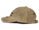 Кепка BSRabbit 3D EMBROIDERY DIRTY WASHED COTTON CAP BEIGE