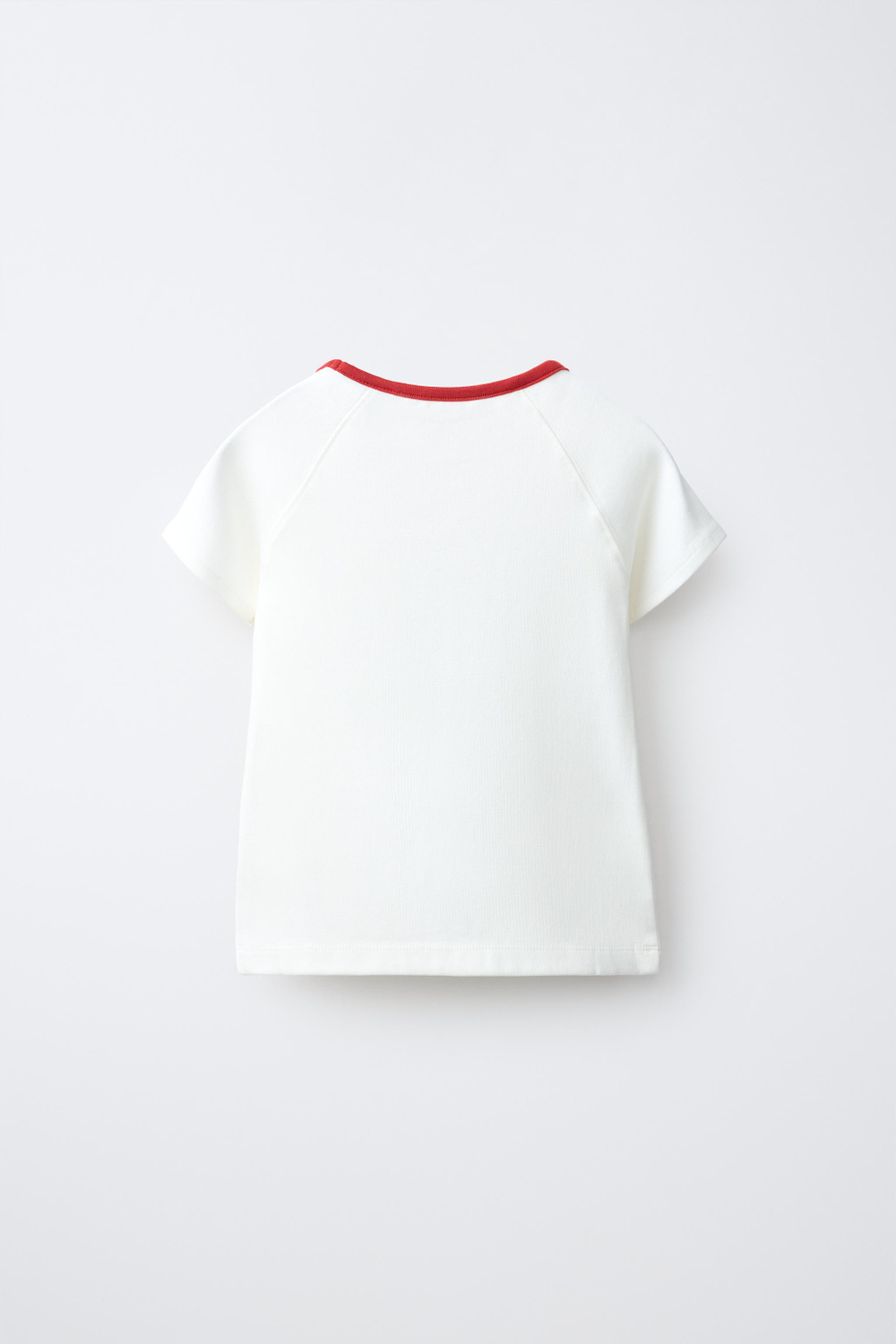 ZARA ФУТБОЛКА С ПРИНТОМ ROLLING STONES ©, БЕЛЫЙ