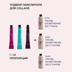 Lakme Collage Крем-краска для волос, 9/22 Светлый блондин фиолетовый яркий, 60 мл