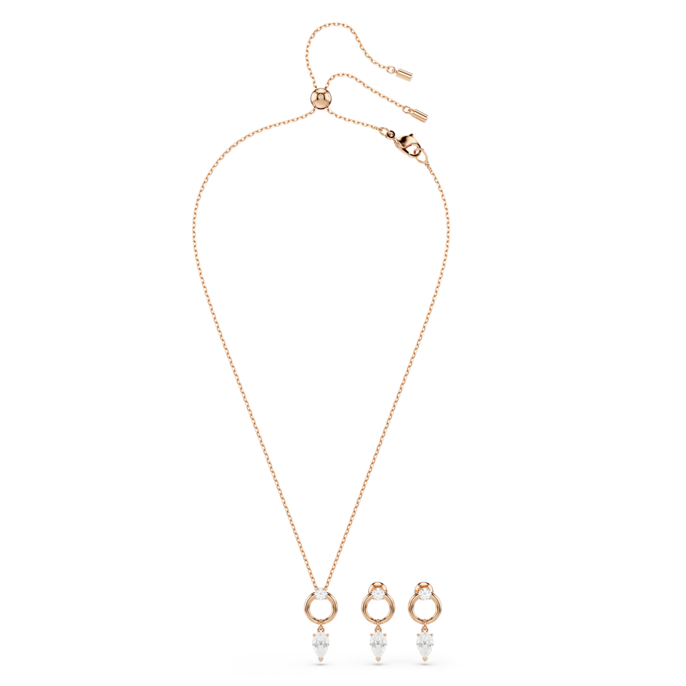 MESMERA:SET DROP WHITE/ROS