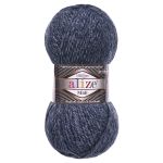 Пряжа Alize (Ализе) Superlana Midi / уп.5 мот. по 100 г, 170м, 805 темно-синий жаспе A