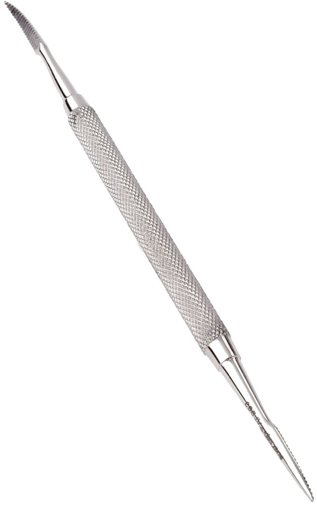 Пилка для педикюра двухсторонняя AT-963 Silver Star