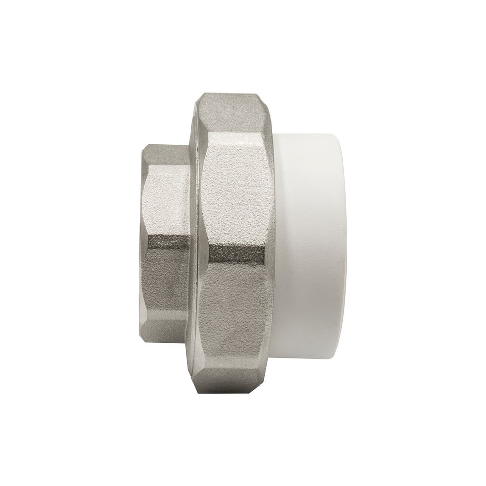 Муфта комб. разъемная, вн 50х1 1/2" EVER®  БЕЛЫЙ (Россия)