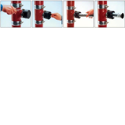 Переход SML на пластик резиновый EK Fix Dn75/80