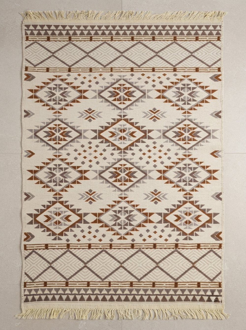ZALEL Коврик для в/к с бахромой VOSTOK 60*90 арт.14 (2024)