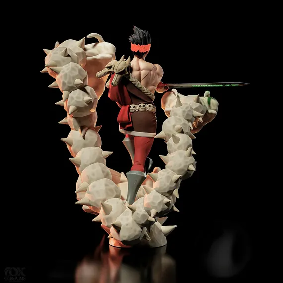 Zagreus with hydra - Hades