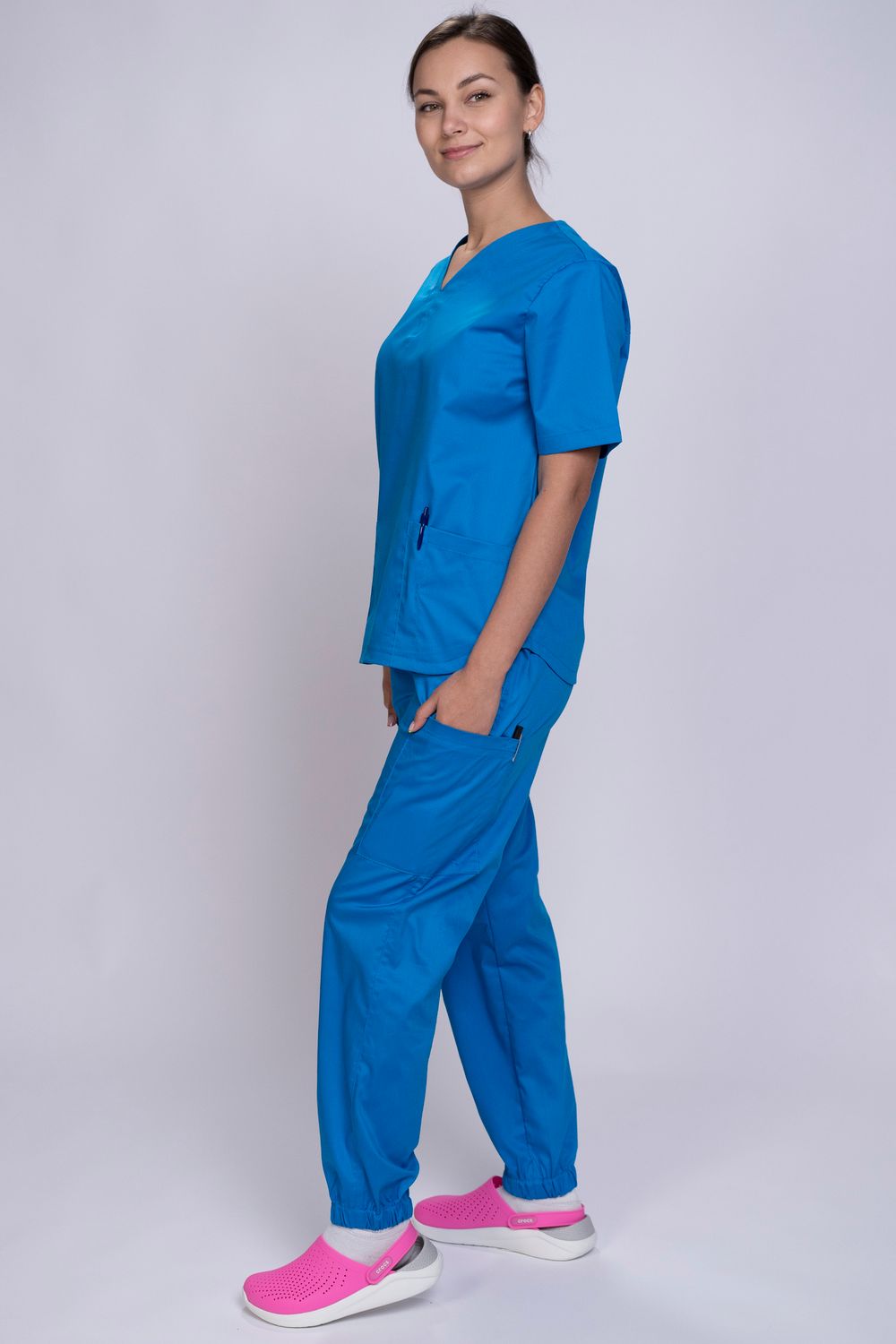 Топ женский MedicLine  (French Blue)