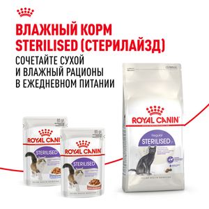 Сухой корм Royal Canin Sterilised 37 для взрослых стерилизованных кошек
