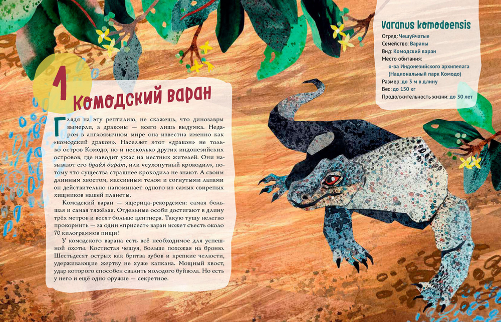 Ящерицы. Великолепная десятка