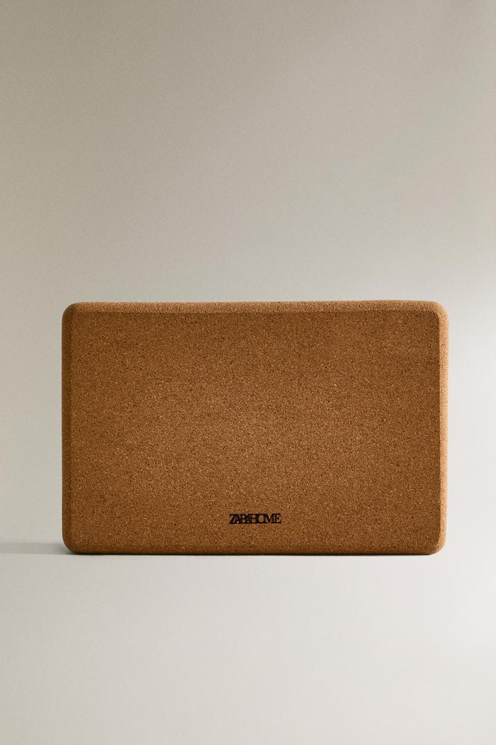ZARA HOME ПРОБКОВЫЙ БЛОК ДЛЯ ЙОГИ, КОРИЧНЕВЫЙ