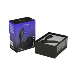 Превосходный анальный стимулятор We-Vibe Vector+ (черный)
