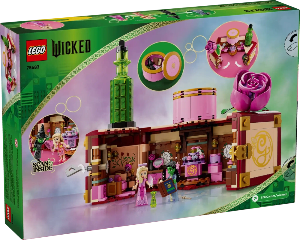 Конструктор LEGO Wicked 75683 Дом Глинды и Эльфабы