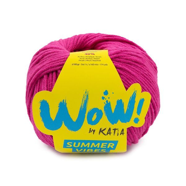 Пряжа Katia (Катя) Wow - Summer Vibes / уп.10 мот. по 100 г, 160 м, 423.16