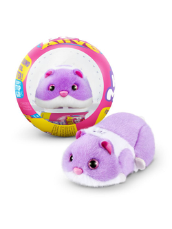 Интерактивная игрушка Pets Alive Hamster Mania Хомяк 9543purple