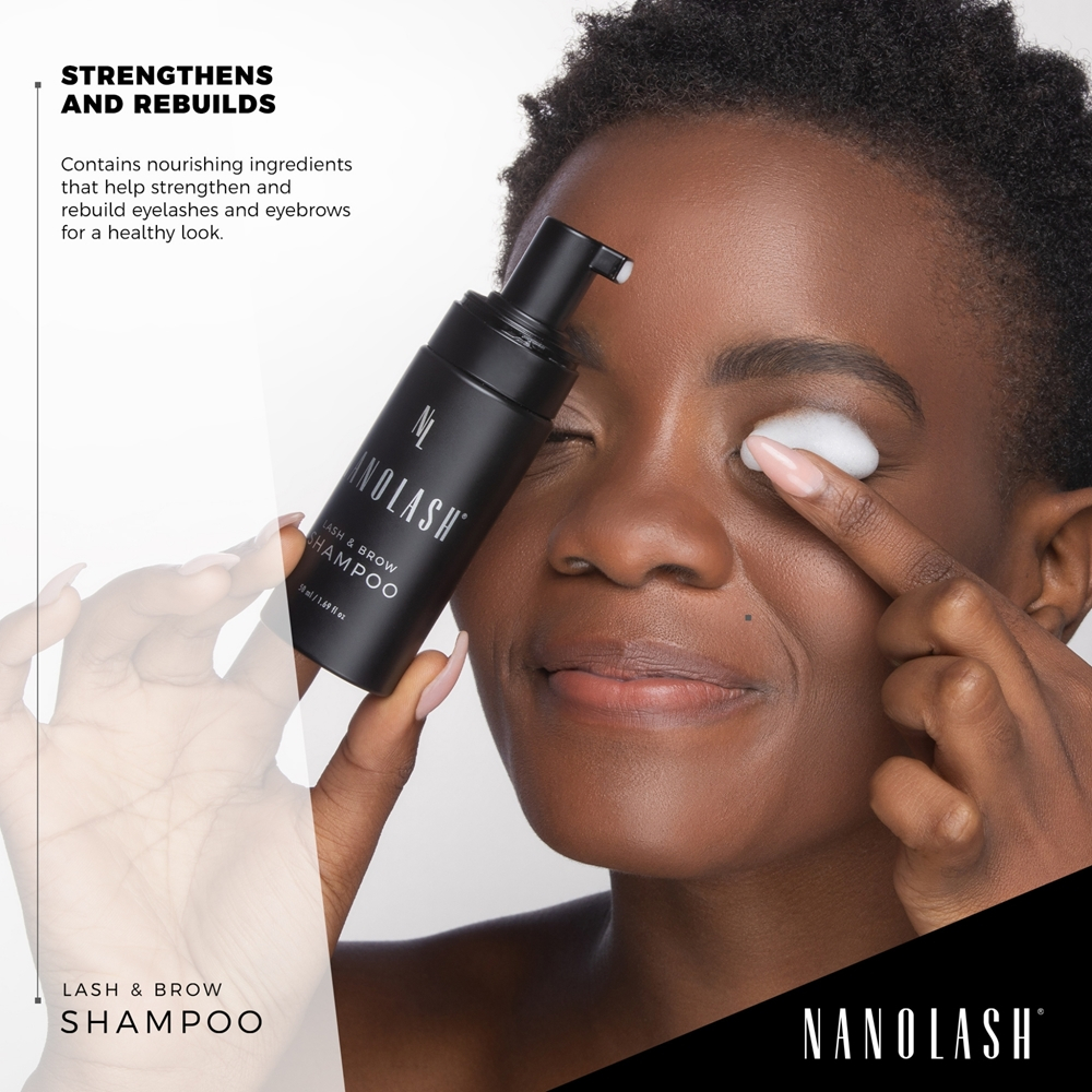 Nanolash Nanolash - Очищающий шампунь для бровей и ресниц, 50 ml