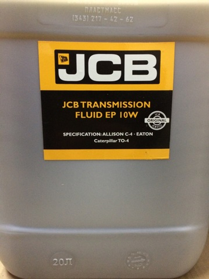 Масло трансмиссионное в кпп коробку JCB EP 10W оригинал 20L/40002545E  канистра 20л