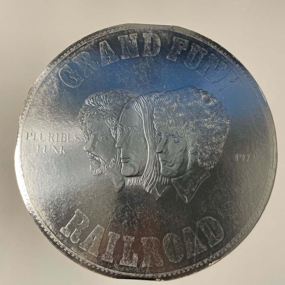 Винтажная виниловая пластинка LP Grand Funk Railroad E Pluribus Funk (США 1971)