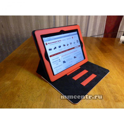 Чехол 2D для  IPad Air кожаный красный