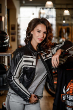 Куртка Harley-Davidson с контрастными полосками -50%