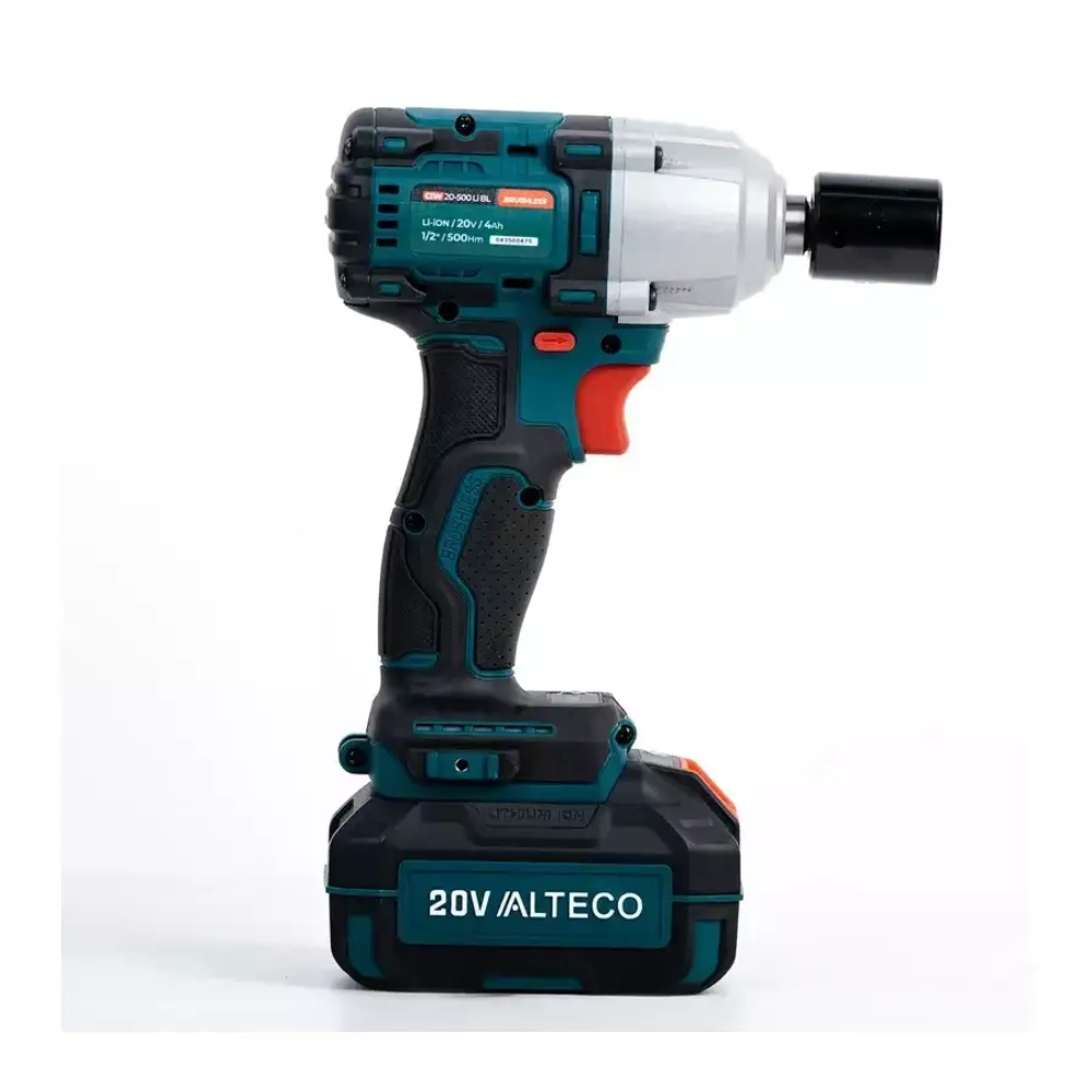 Бесщёточный аккумуляторный ударный гайковерт CIW 20-500 Li BL ALTECO 42780
