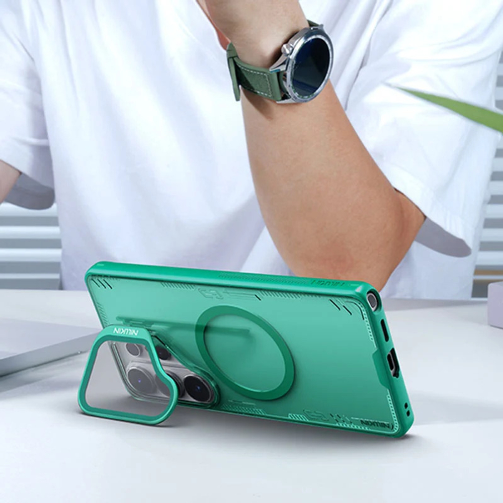 Чехол Nillkin Iceblade Prop Cover Magnetic с прозрачной защитной крышкой камеры Samsung Galaxy S26 Ultra
