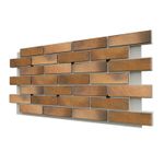 Клинкерная фасадная термопанель ЭППС Cerrad Retro brick Curry 1150x540