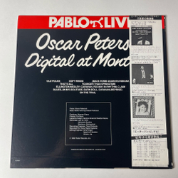 Винтажная виниловая пластинка LP Oscar Peterson Digital At Montreux (Japan 1981) (Obi)