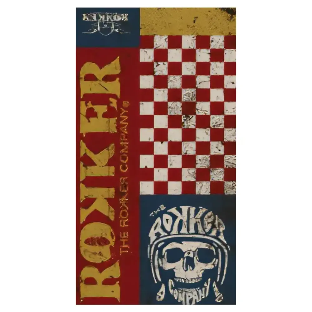 Бафф Check Skull Red Rokket