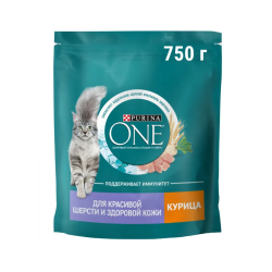 Сухой корм для котят Purina ONE Курица 750 гр