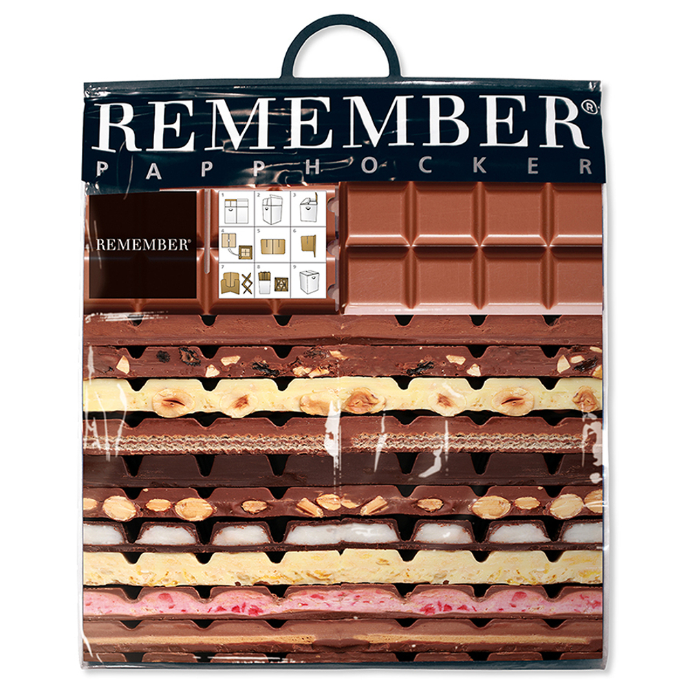 Табурет картонный Remember Chocolate