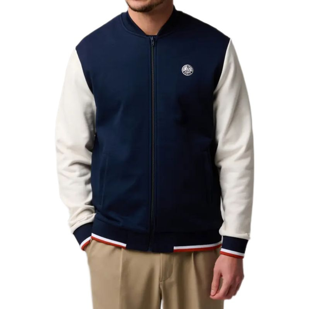 Куртка теннисная Roland Garros Teddy Heritage - navy blue