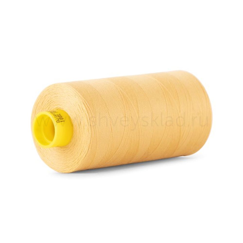 Нитка Gutermann Mara 120 (1000 метров), 1 кат., универсальная | 415 желтая охра