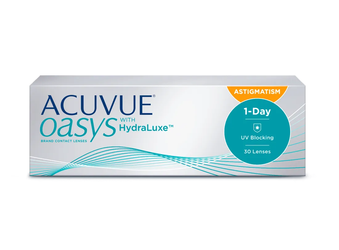Однодневные торические контактные линзы ACUVUE OASYS 1-Day for ASTIGMATISM 30