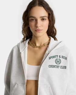Худи на молнии SPORTY&RICH