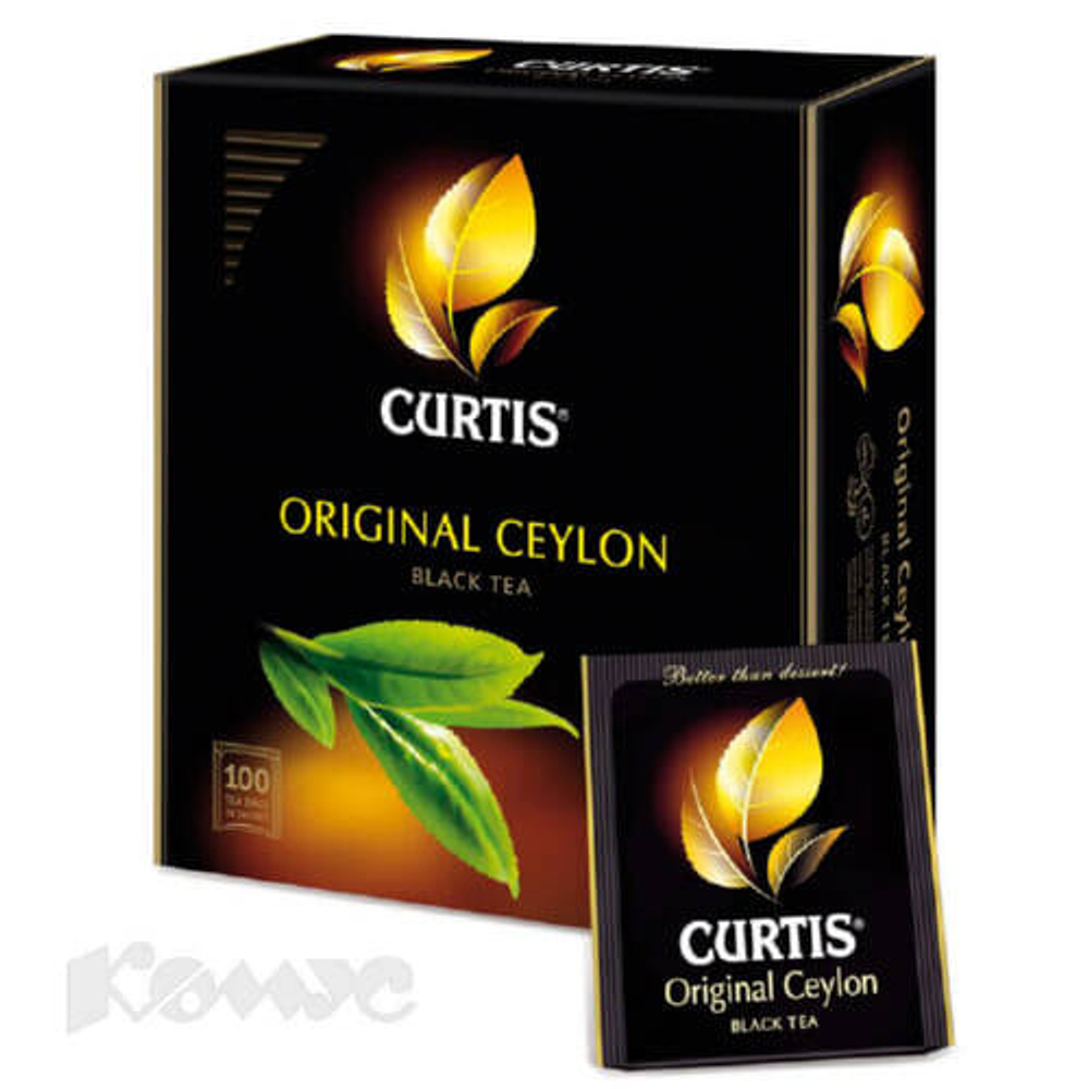 Чай черный Curtis Ceylon Original 100 пакетов