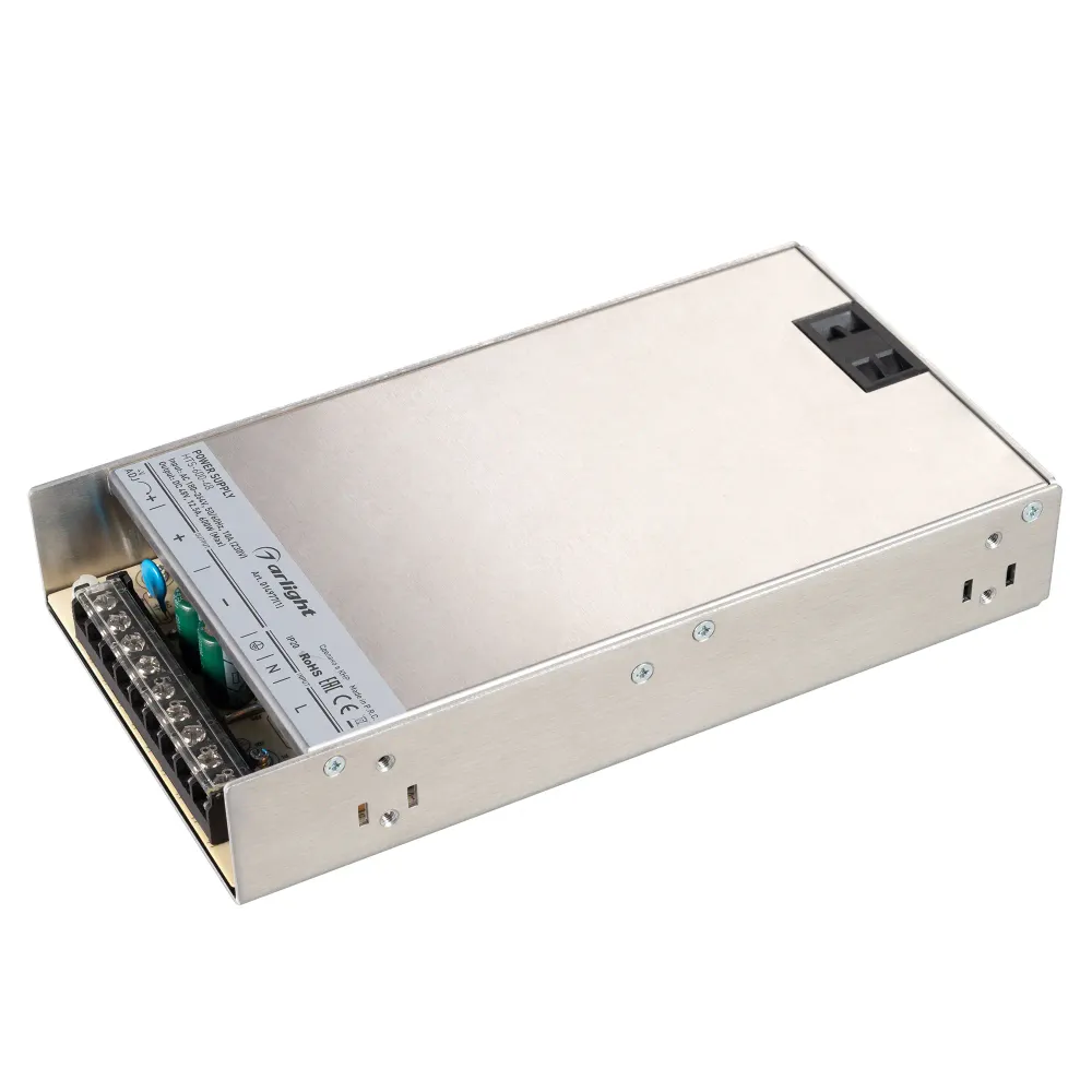 Блок питания HTS-600-48 (48V, 12.5A, 600W) (Arlight, IP20 Сетка, 3 года) Блок питания HTS-600-48 (48V, 12.5A, 600W) (Arlight, IP20 Сетка, 3 года)