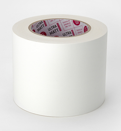 Клейкая лента Gaffer Tape@ultraMATT - Гаффа тейп 100мм/25м - БЕЛЫЙ