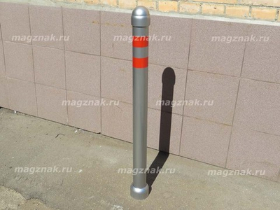 Столбик СБ-3 с декоративной накладкой оцинкованный
