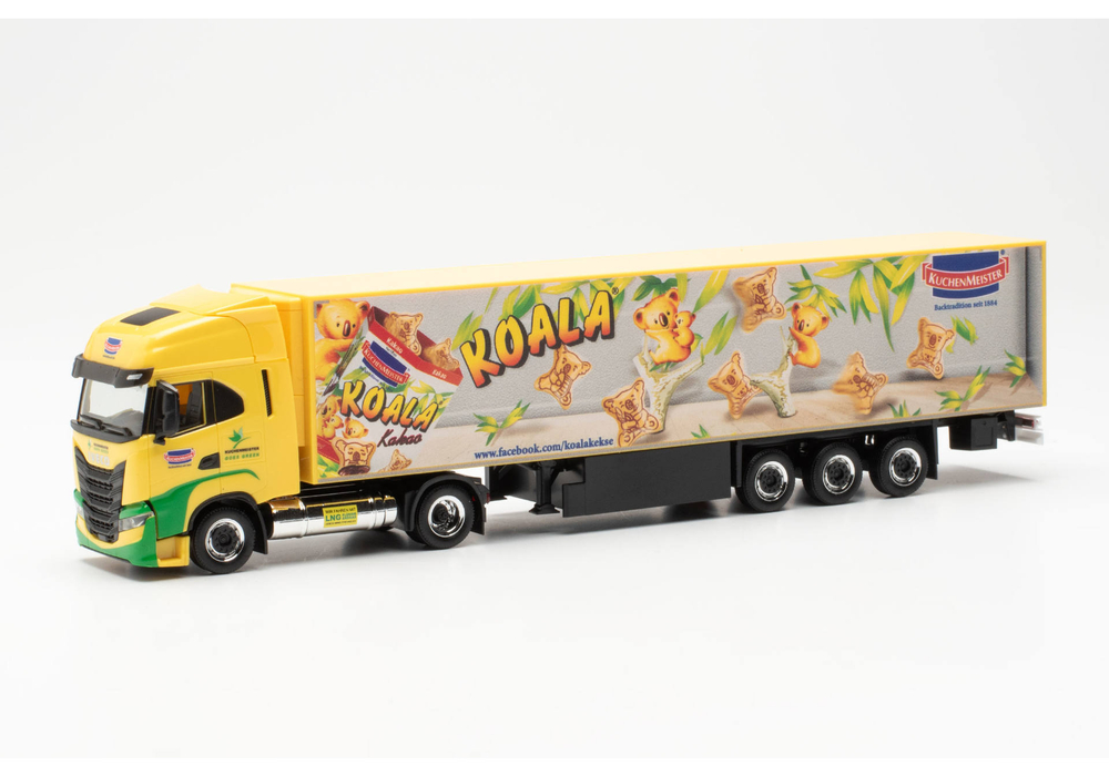 Грузовик Iveco S-Way LNG пп рефрижератор "Kuchenmeister" (Северный Рейн-Вестфалия/Зост)